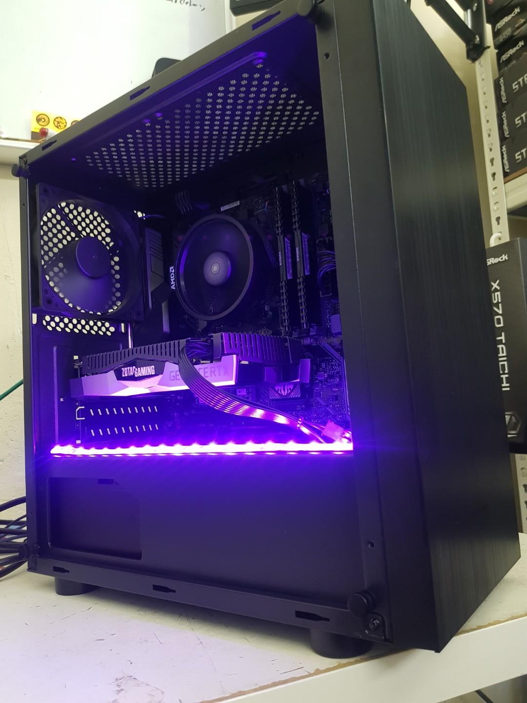 Custom Gaming PC (Ryzen 5 3600 RTX 2060 Super 8GB GDDR6 ...