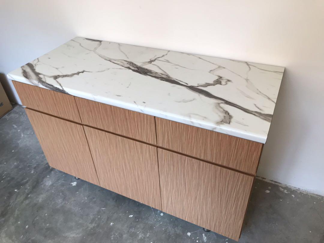 Price Reduced Custom Pantry Cabinet With Postform Worktop