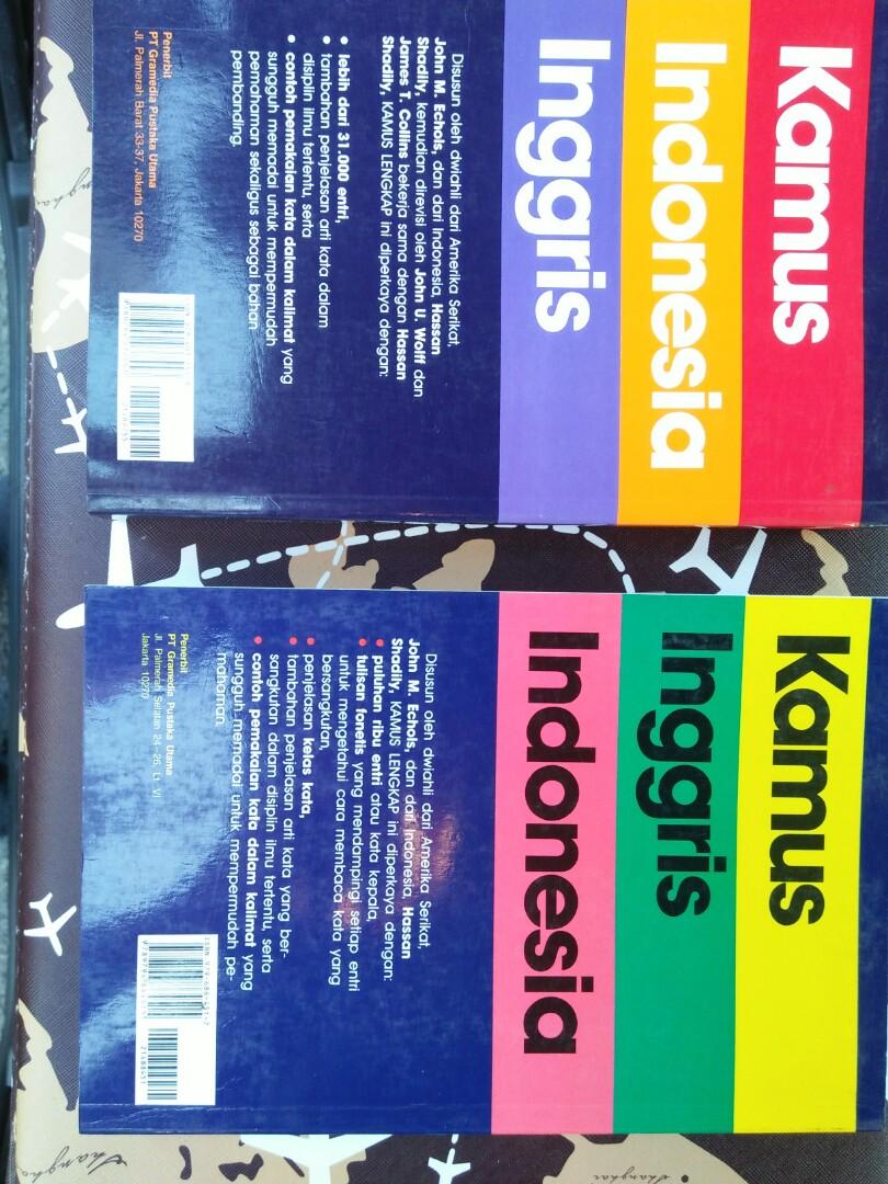 Dictionary English To Indonesian Indonesian To English Everything Else On Carousell