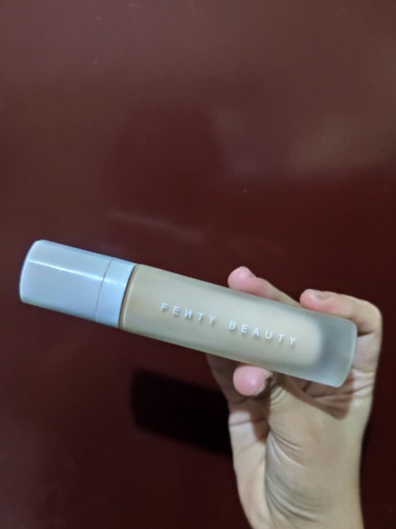 Fenty Beauty Foundation (from Sephora) 120 (Category: Makeup) located in Quezon City. Submitted by lavanity (Listing ID 243441203, Image 1). Description: Still half full Bought from Sephora Shade 120 (for fair skin) Choose one of the ff options: Order via Shopee --> shopee.ph/lavanity Note: This is not yet posted there. Let me know if you're ready to check it out, then I'll proceed with the posting. Payment: COD (if available in your area), payme