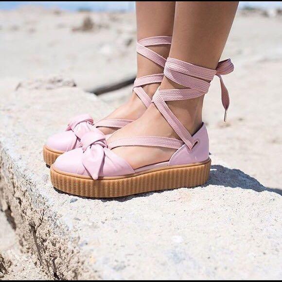 rihanna bow creepers