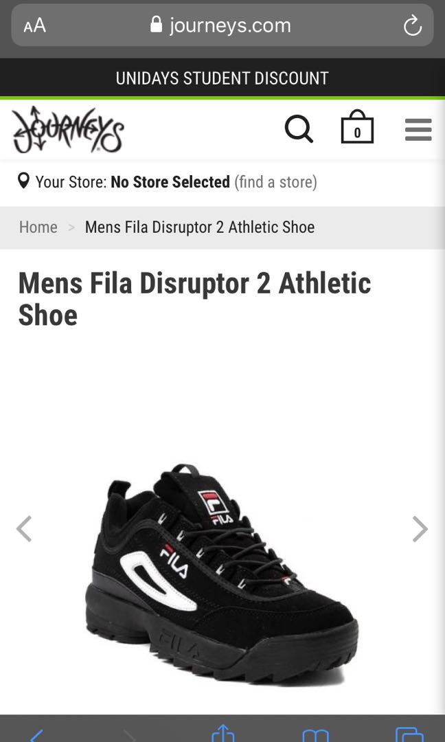 fila original shoes mens red