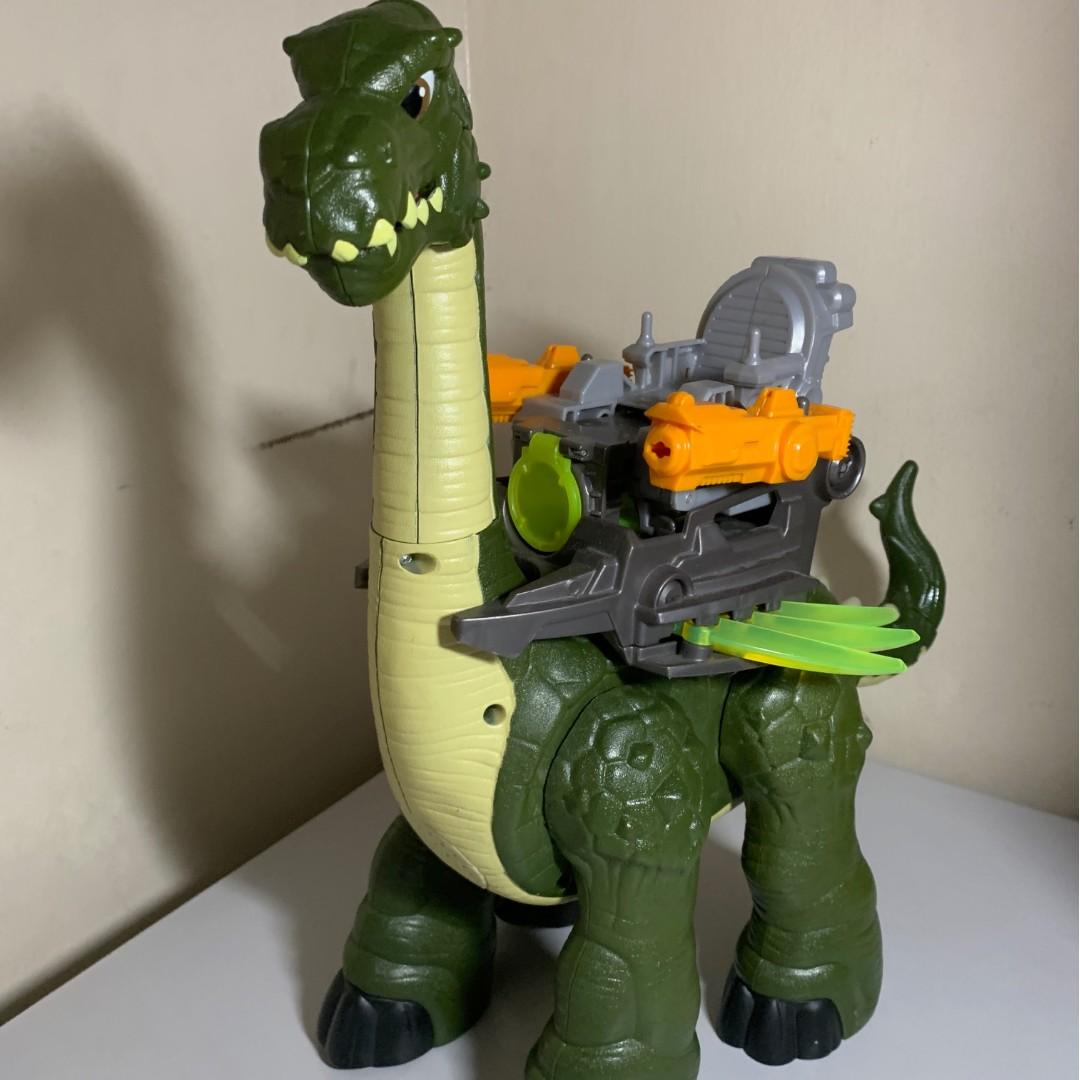 FisherPrice Imaginext Mega Apatosaurus Dinosaur 15 inches tall, Babies ...
