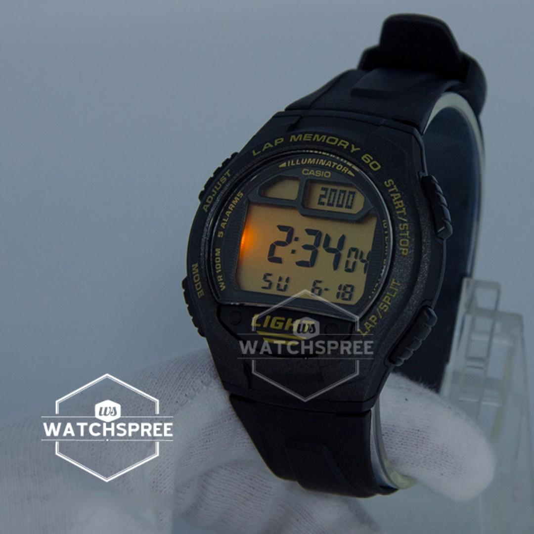 FREE DELIVERY CASIO GENUINE W734 9A 100 Authentic with 1 Year