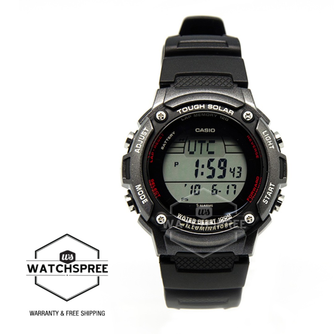 FREE DELIVERY CASIO GENUINE WS200H 1B 100 Authentic with 1 Year Warranty WS 200H 1B WS 200H1B WS200H1B