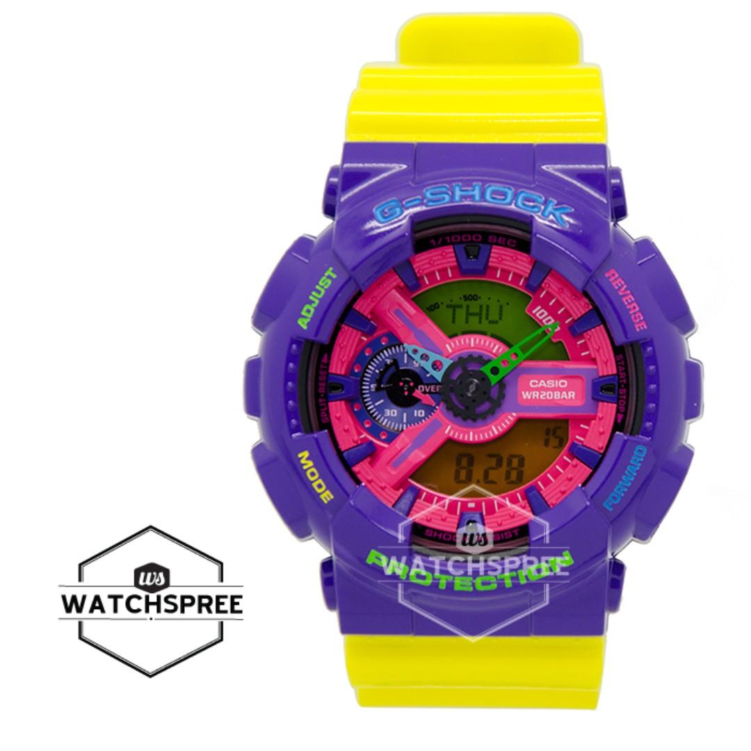 FREE DELIVERY G SHOCK GENUINE GA110HC 6A 100 Authentic with 1