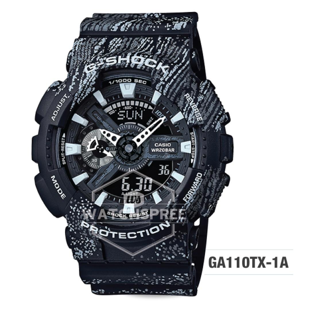 FREE DELIVERY G SHOCK GENUINE GA110TX 1A 100 Authentic with 1