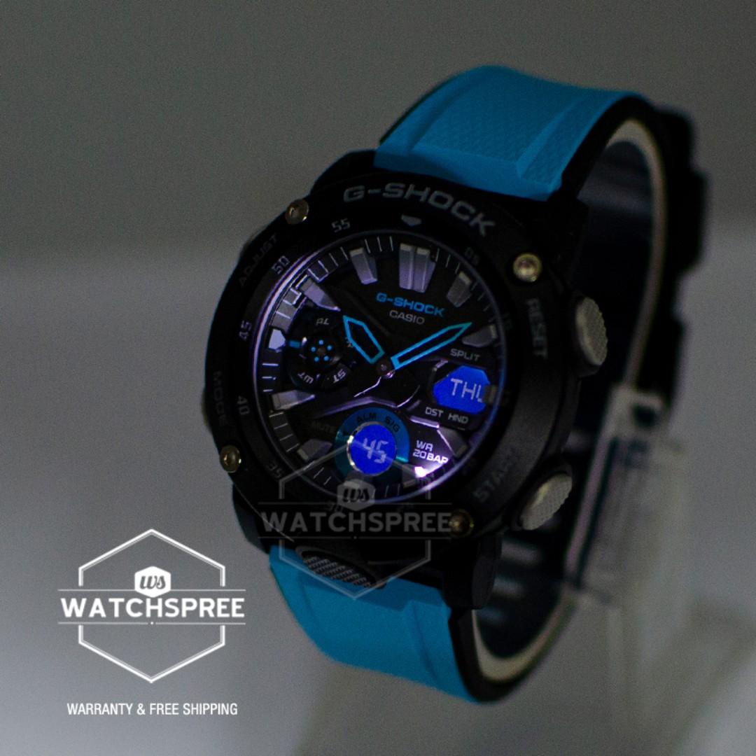 FREE DELIVERY G SHOCK GENUINE GA2000 1A2 100 Authentic with 1