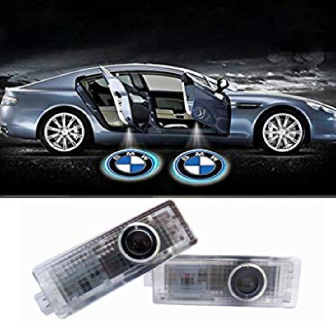 Inlink 2 X Wireless Logo Projector Welcome Lamp LED Projector Door Light for BMW E90 E91 E92 E93 E70 E71 E60 E61 E63 F10 F11