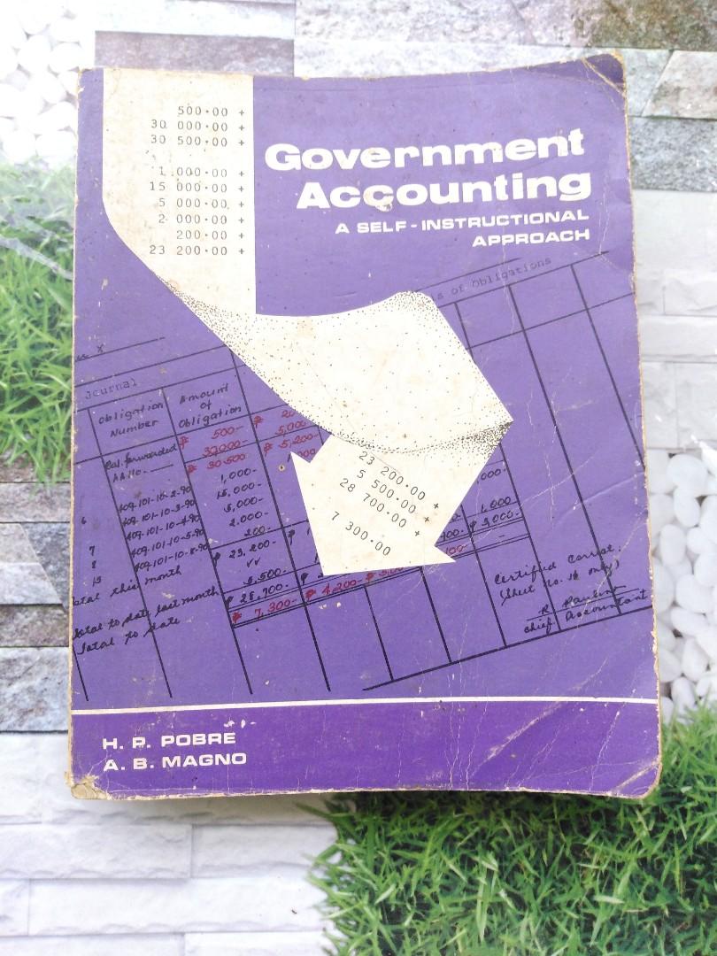 Government Accounting (Category: Textbooks) located in Tuguegarao City. Submitted by potaetonim (Listing ID 243299061, Image 1). Description: Used a lot. Yellowed and folded pages. A few tears. Few writings. But still in good condition..