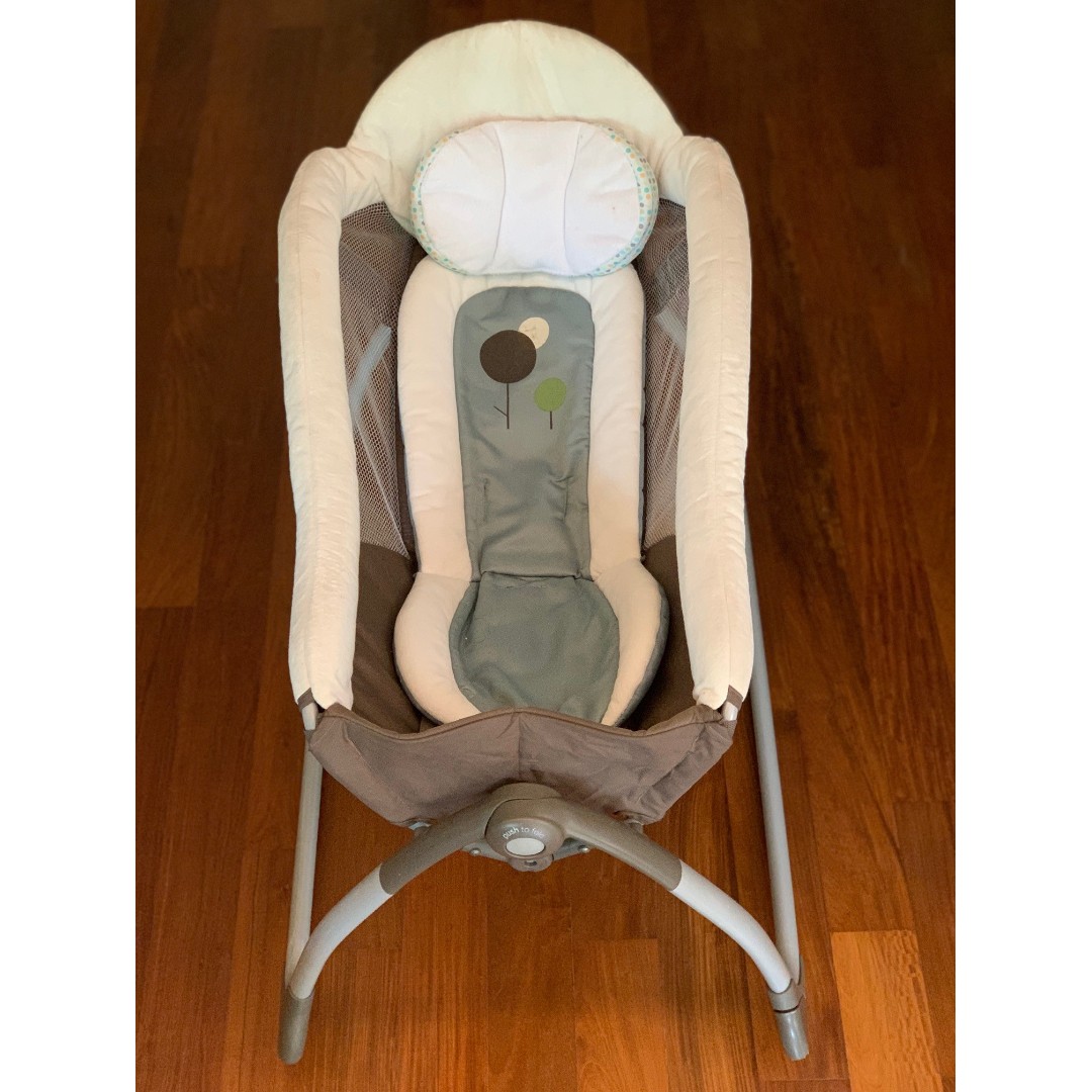 Graco little top lounger swing