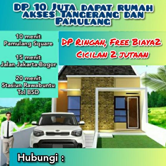 Griya Jati Serpong Rumah Dp 10 Juta Akses Ke Tangerang Dan Pamulang Properti Dijual Di Carousell