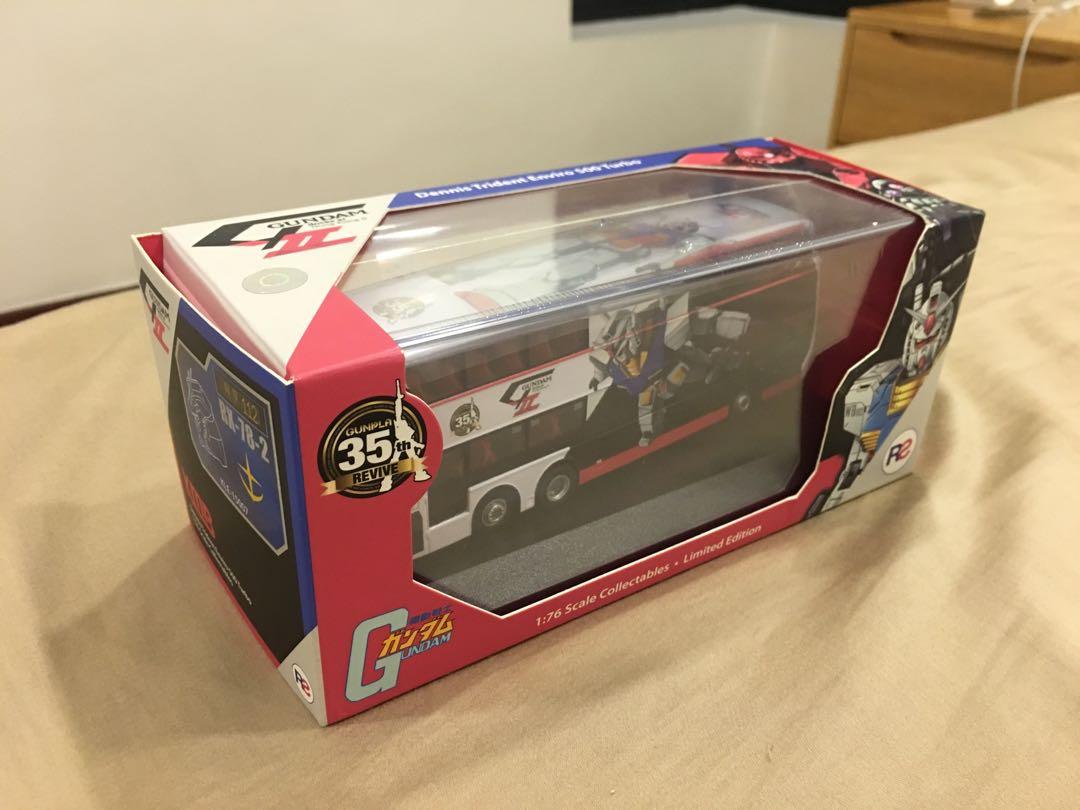 Gundam Bus 1:76 Die-cast model (Category: Vehicle & Diecast Models) located in Quezon City. Submitted by justinsiylee (Listing ID 243427118, Image 1). Description: Brand new SEALED Hong Kong Gundam Bus For Gundam fans LIMITED EDITION No. 397 of 1,000pcs Negotiable.