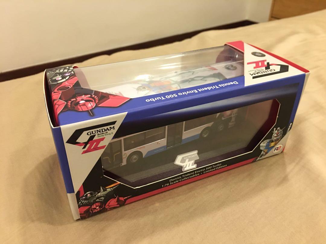 Gundam Bus 1:76 Die-cast model (Category: Vehicle & Diecast Models) located in Quezon City. Submitted by justinsiylee (Listing ID 243427118, Image 2). Description: Brand new SEALED Hong Kong Gundam Bus For Gundam fans LIMITED EDITION No. 397 of 1,000pcs Negotiable.