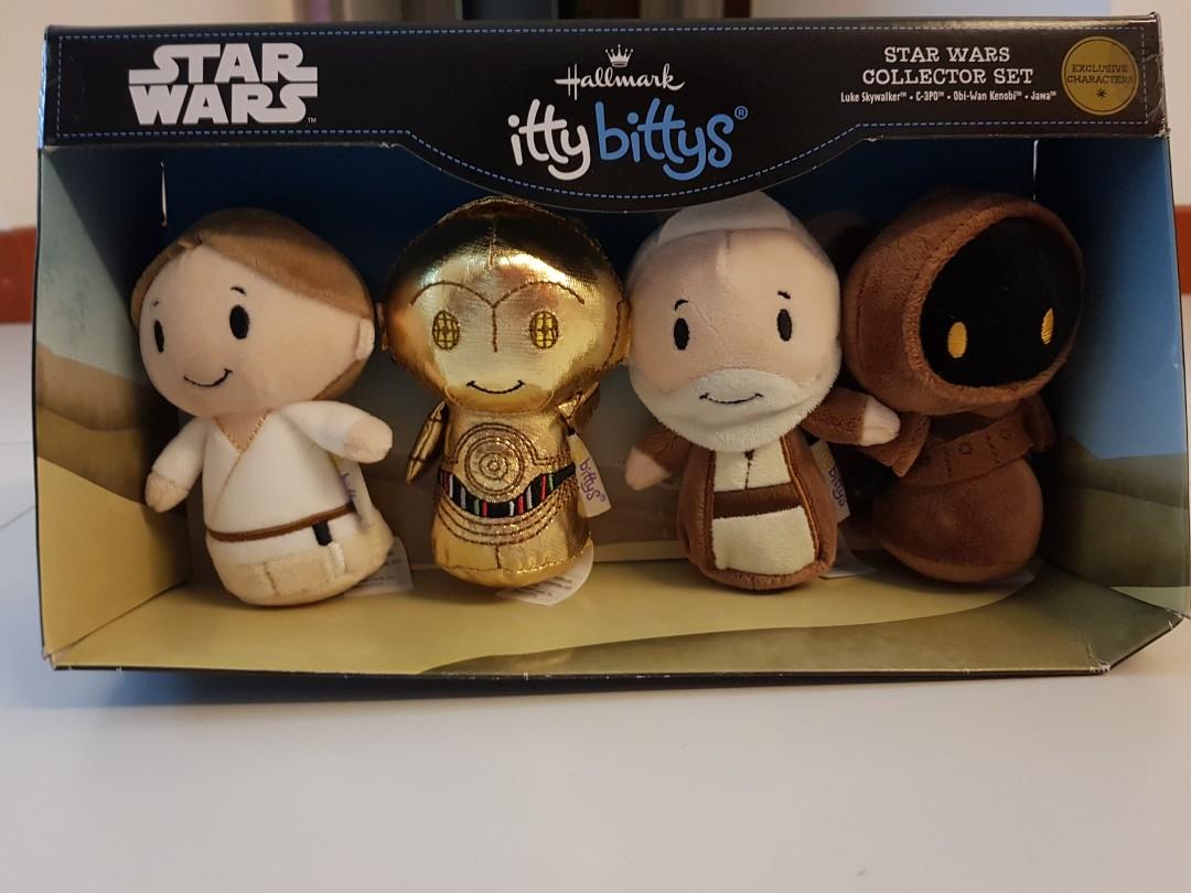 hallmark itty bittys star wars stuffed animal collector set