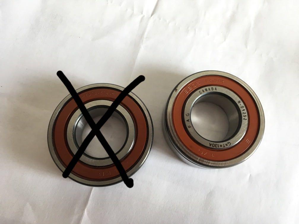 Harley Davidson ABS Bearings wheelbearings, Motorcycles, Motorcycle
