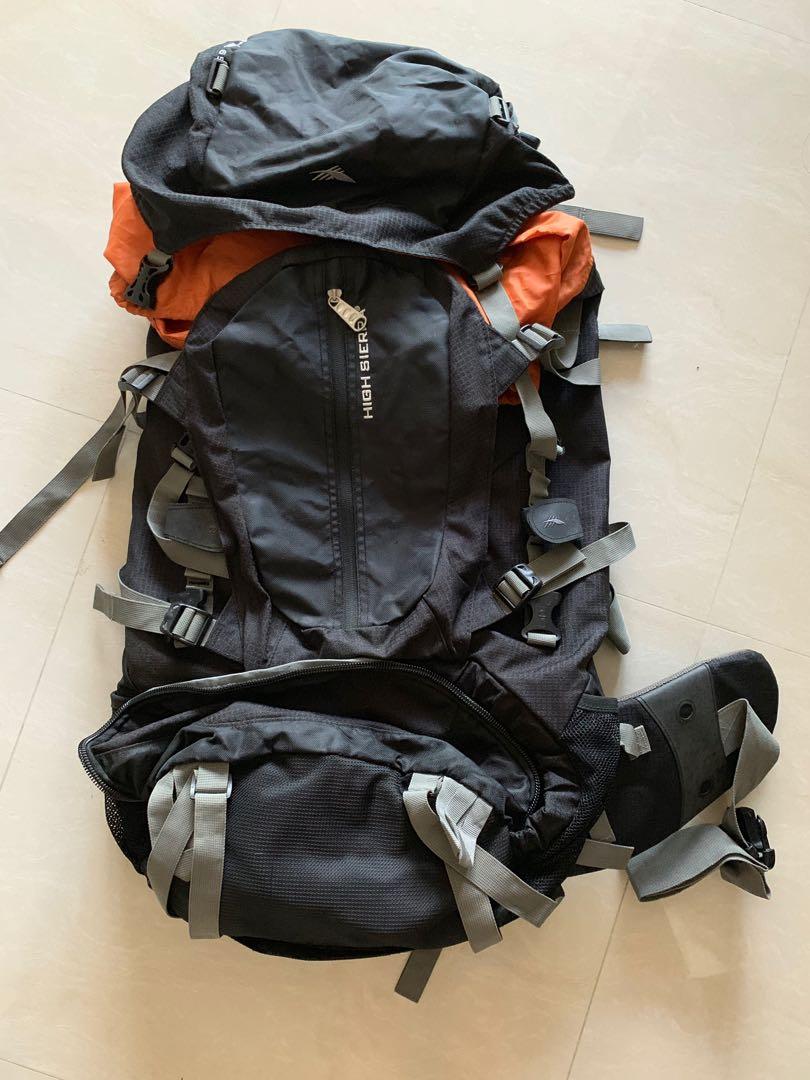 High Sierra Sentinel 65L Internal Frame Backpack Men s Fashion Bags Backpacks on Carousell