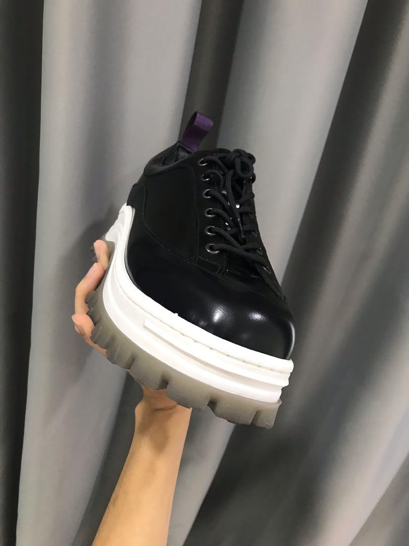 H M x Eytys Chunky Sole Leather Sneaker UK9