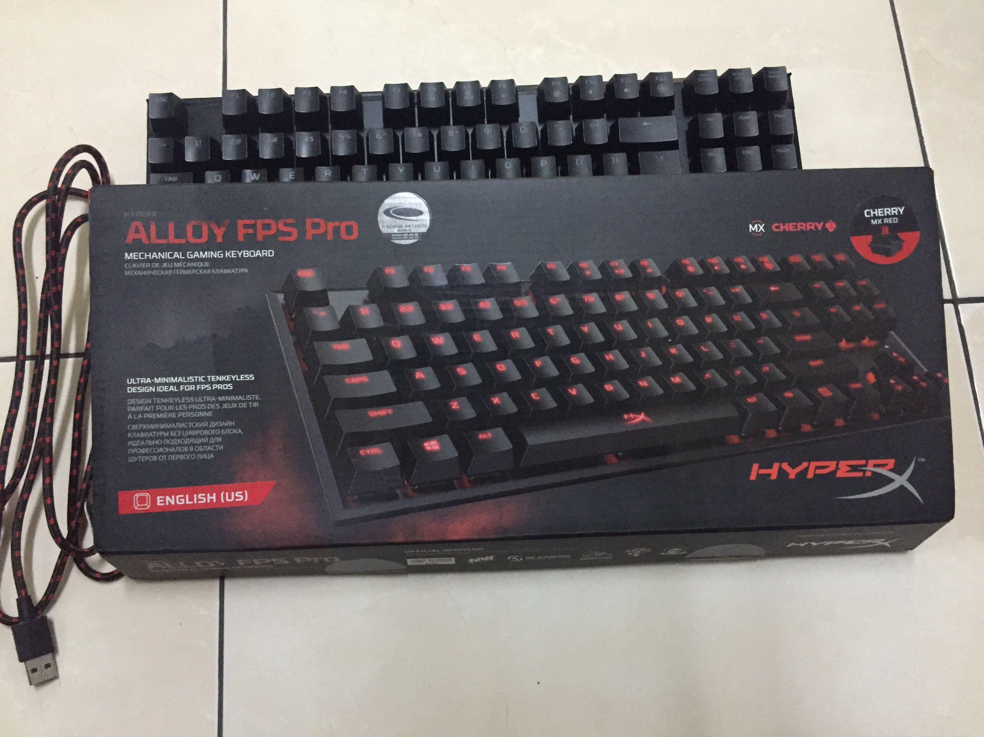 HyperX Alloy Fps Pro Mechanical Keyboard Gaming, Elektronik, Bagian ...