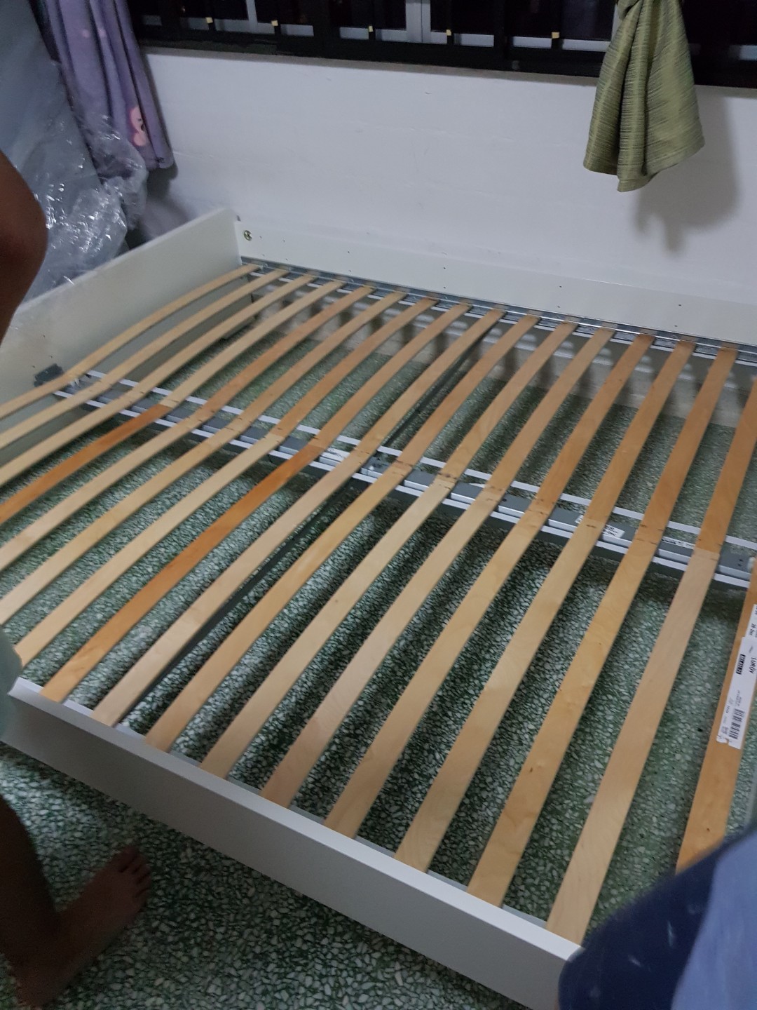 Ikea King Bed Frame, Furniture & Home Living, Furniture, Bed Frames