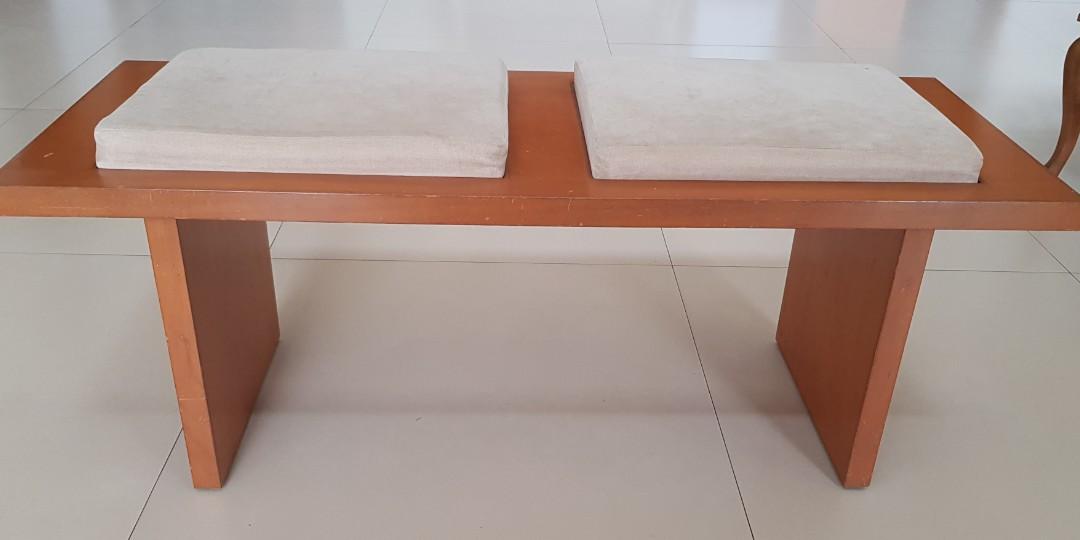 Japanese Style Wooden Bench On Carousell