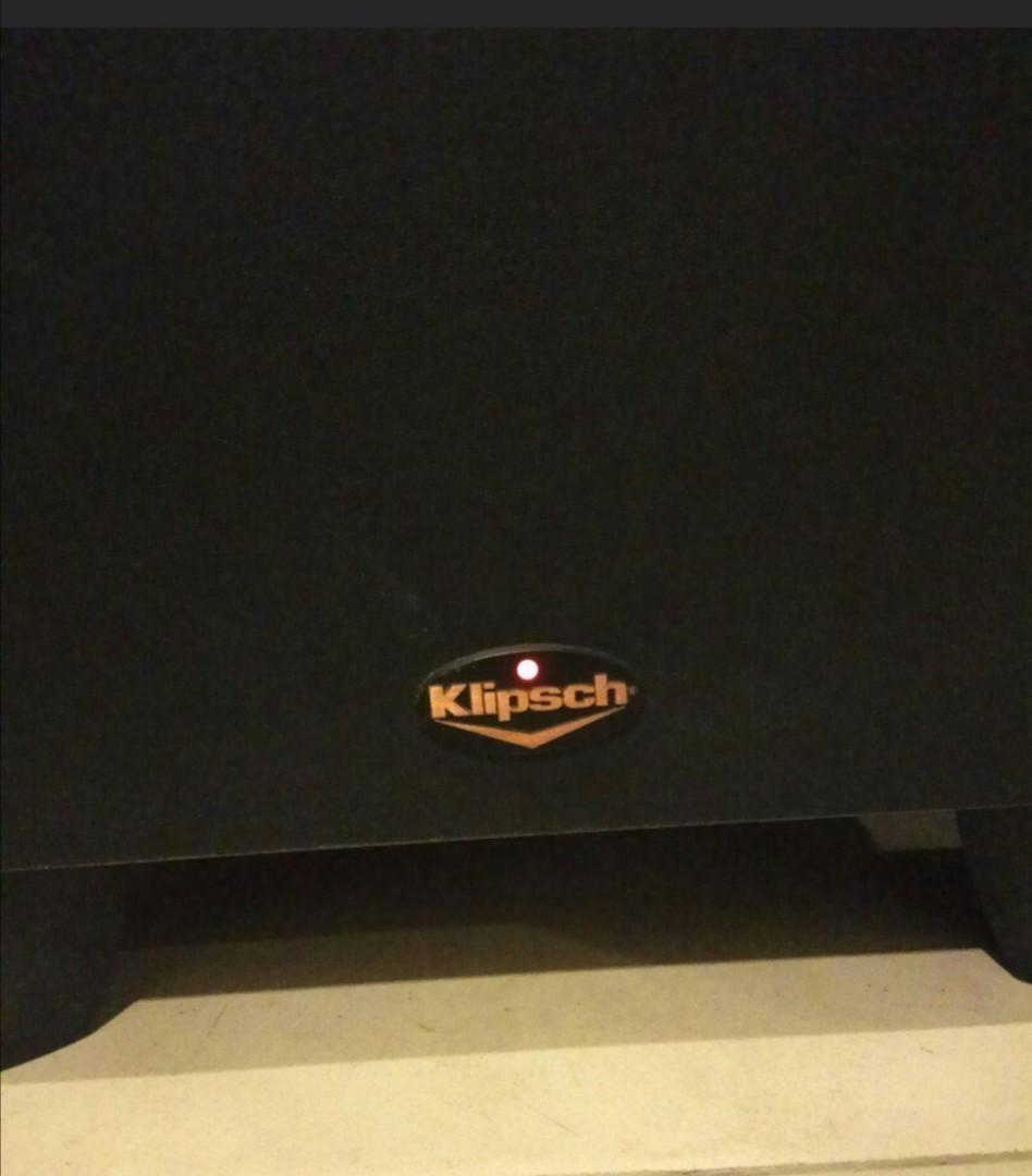 Klipsch KSW 10 Active Power Subwoofer, Audio, Soundbars, Speakers