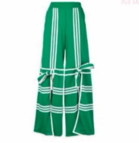 green track pants adidas