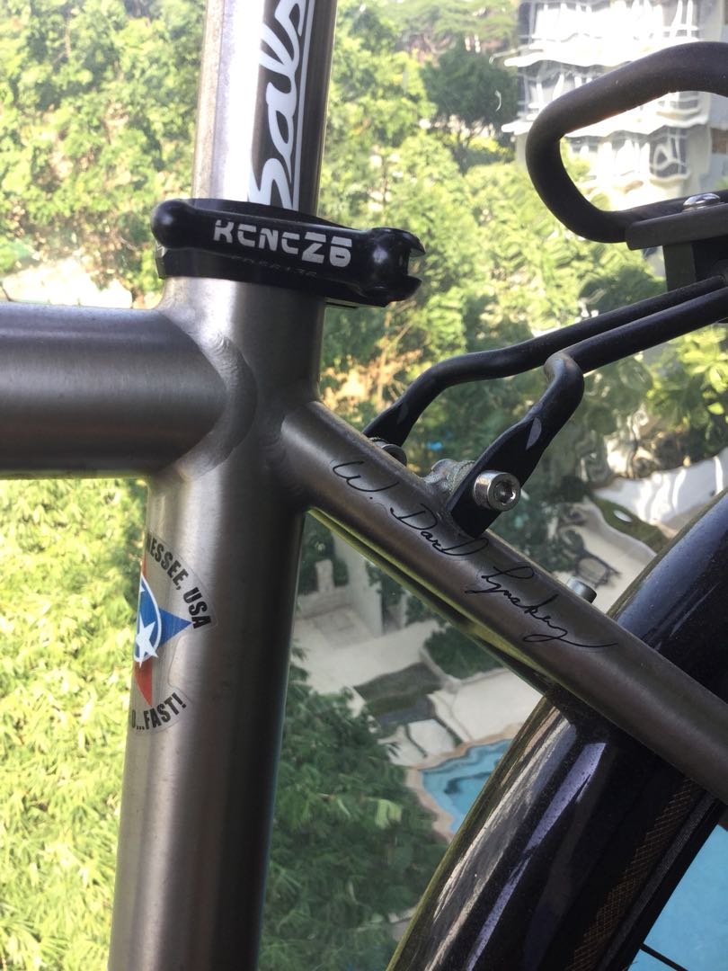 Ultimate touring frame Lynskey Backroad Titanium frame size M