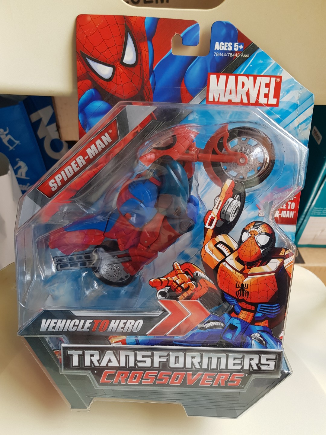 MARVEL Transformers Crossovers Spider Man, Hobbies & Toys, Toys & Games on  Carousell