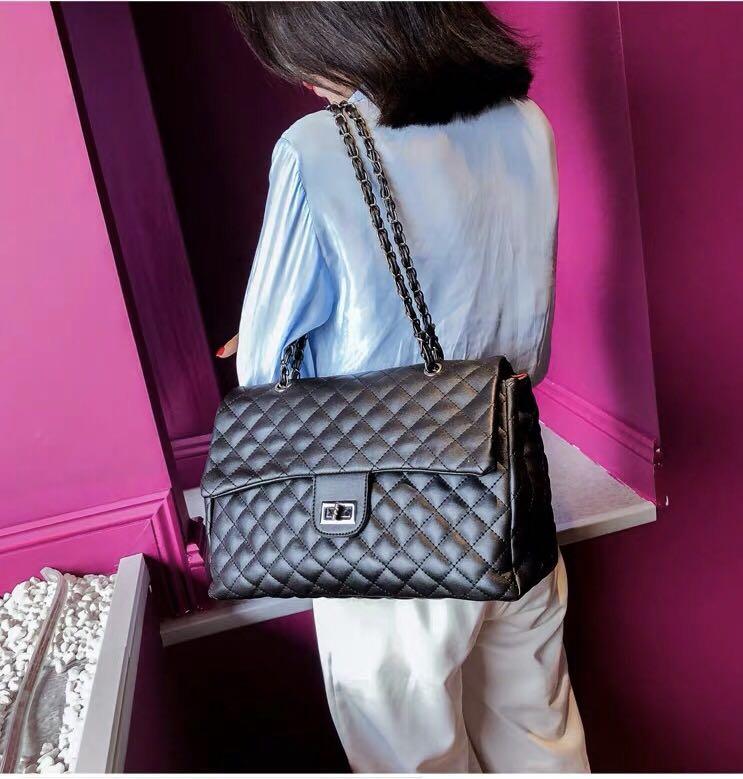 Melisa large leather cheap tote bag