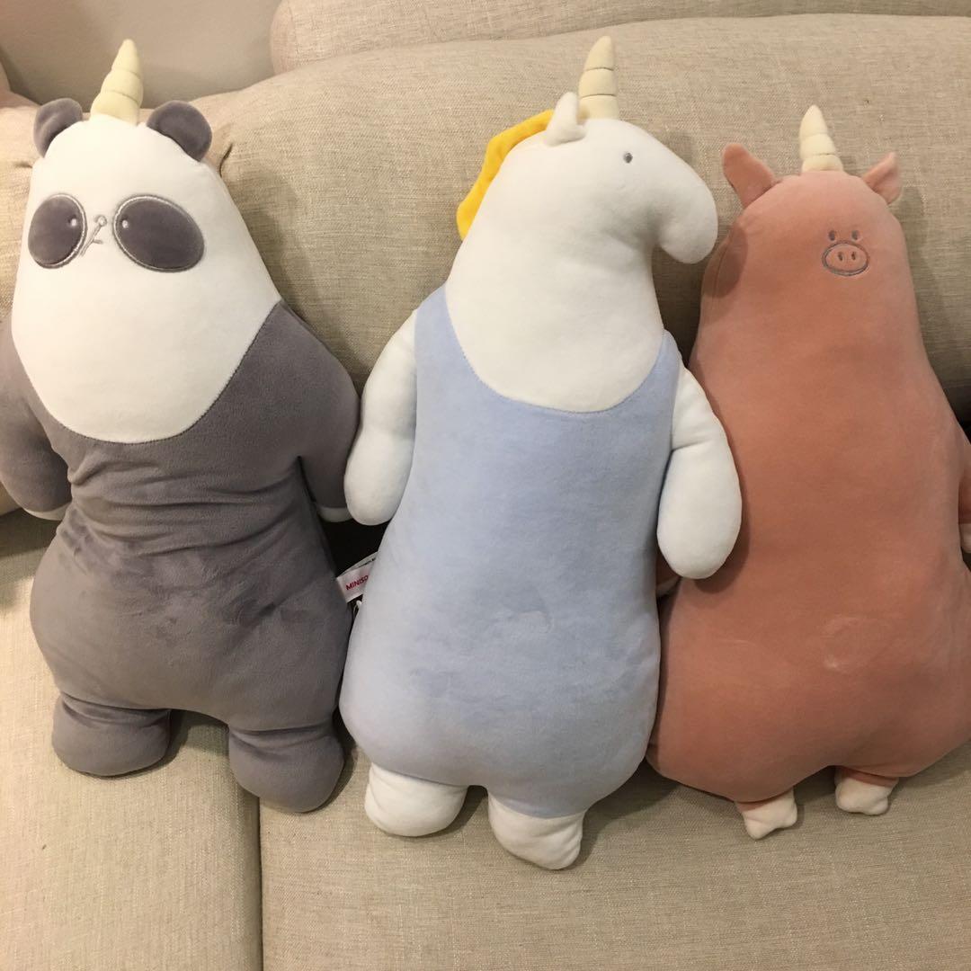 miniso unicorn plush