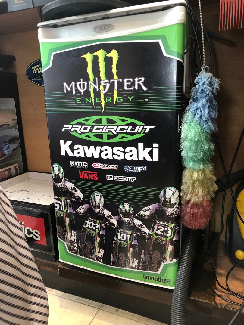 Monster Energy counter top fridge, TV & Home Appliances, Kitchen