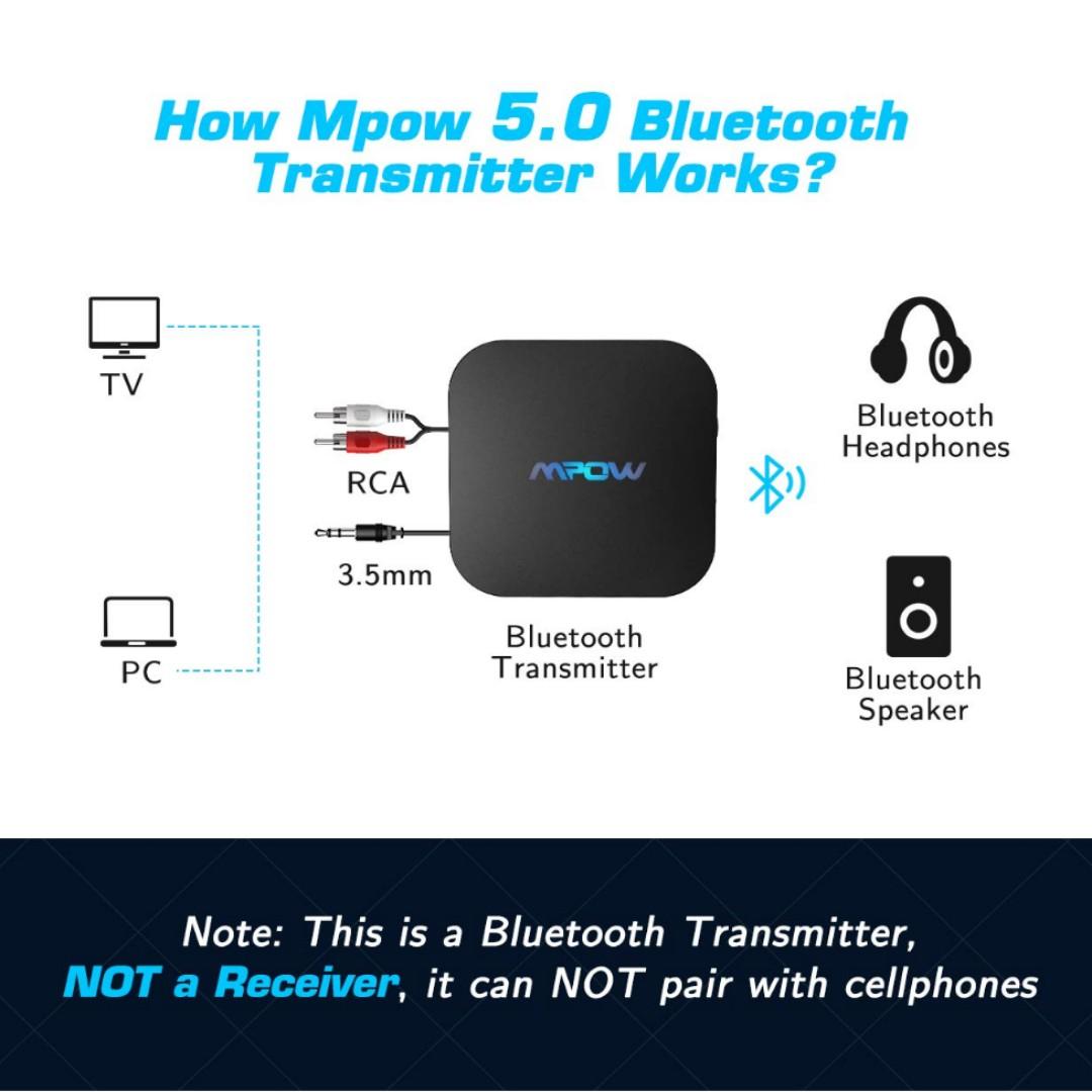 Connect mpow bluetooth transmitter online
