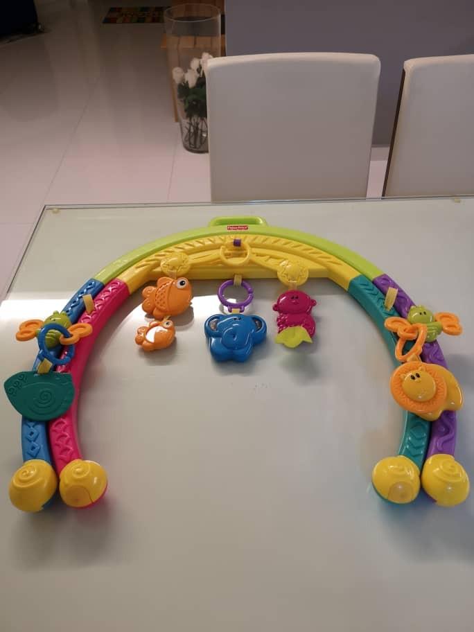Fisher price folding activity sales gym