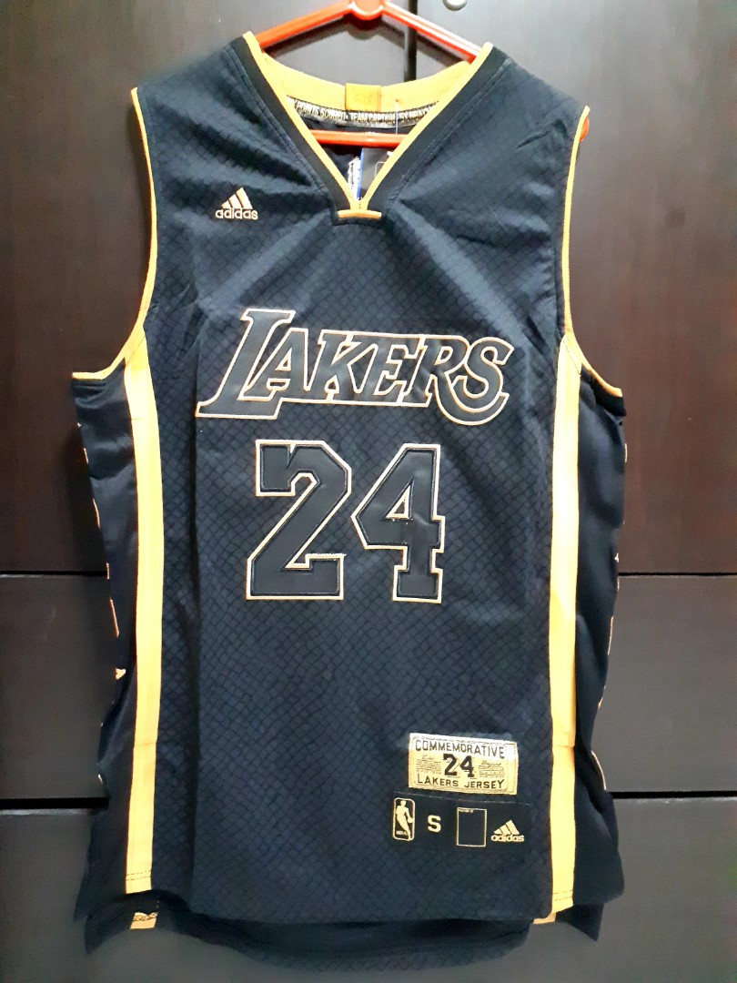 black and gold kobe jersey