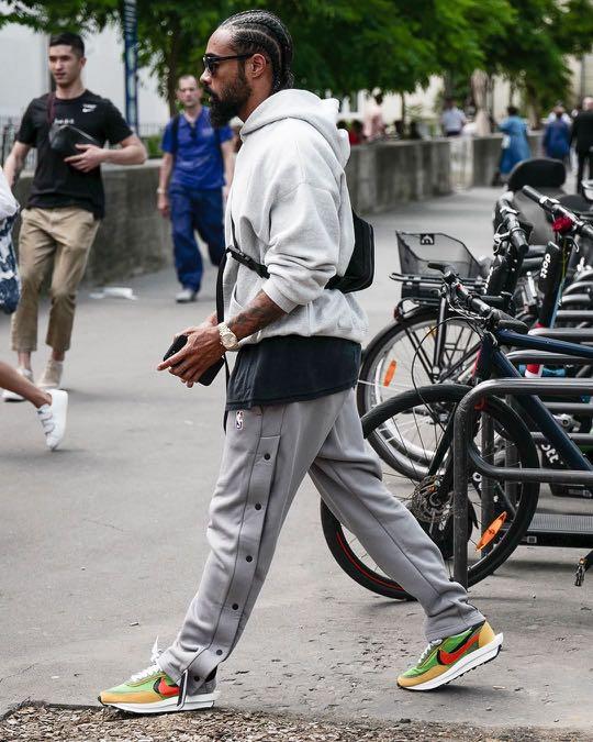 NIKE X FEAR OF GOD Warm Up Pants Black L NIKE X FEAR OF GOD Warm Up Pants Black L