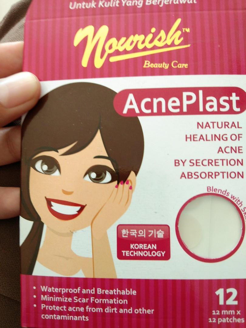 Nourish Acne Plast Kesehatan Kecantikan Kulit Sabun Tubuh Di Carousell