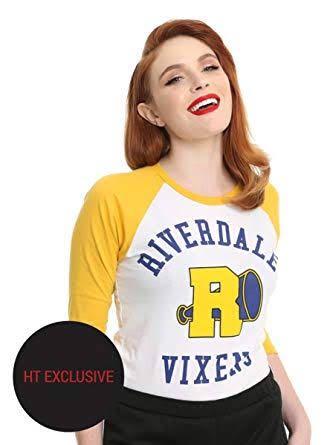 Official Hot Topic Riverdale Raglan Baseball Tee Women S Fashion Clothes Tops On Carousell