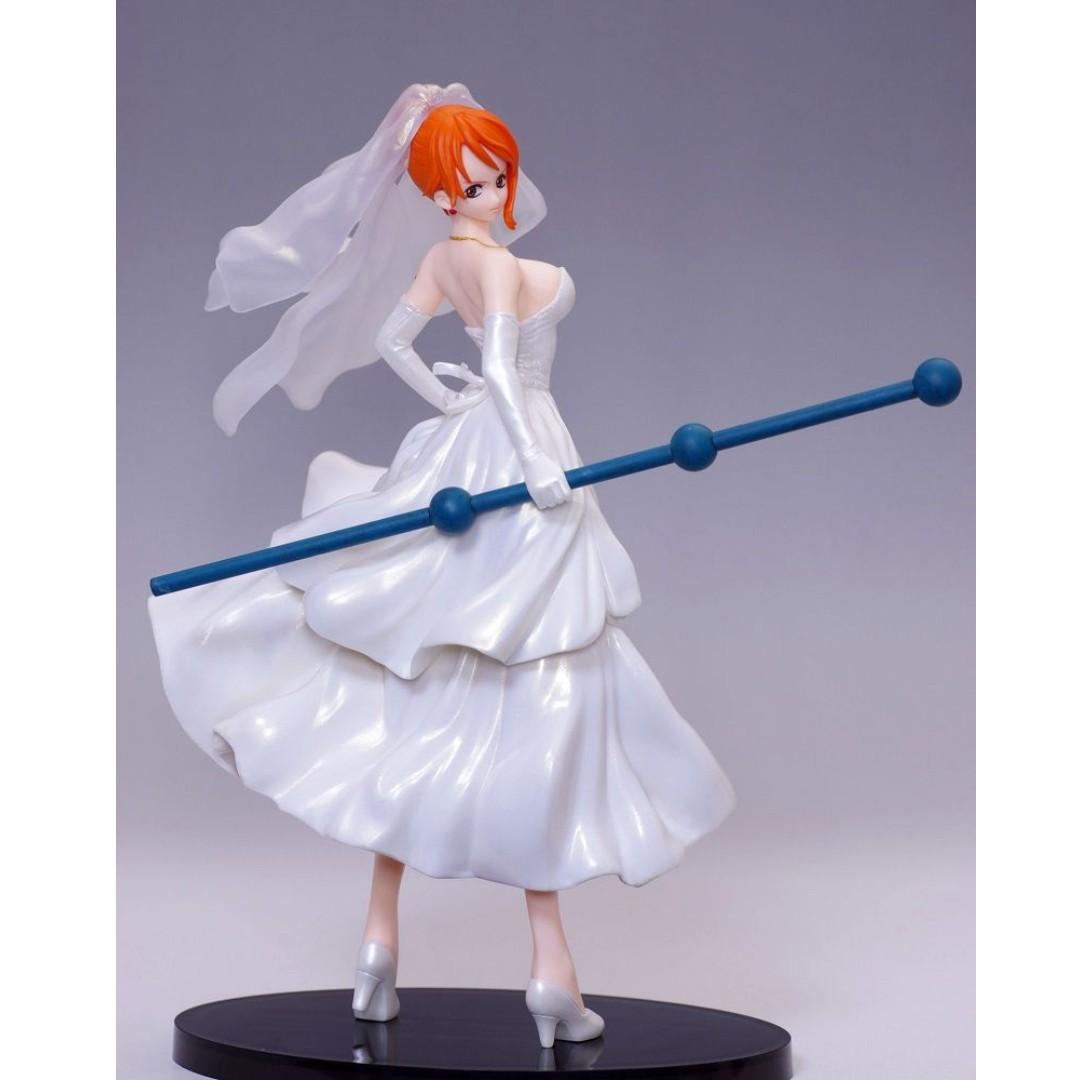 One Piece Nami Wedding Dress Scultures - Banpresto, Hobbies & Toys ...