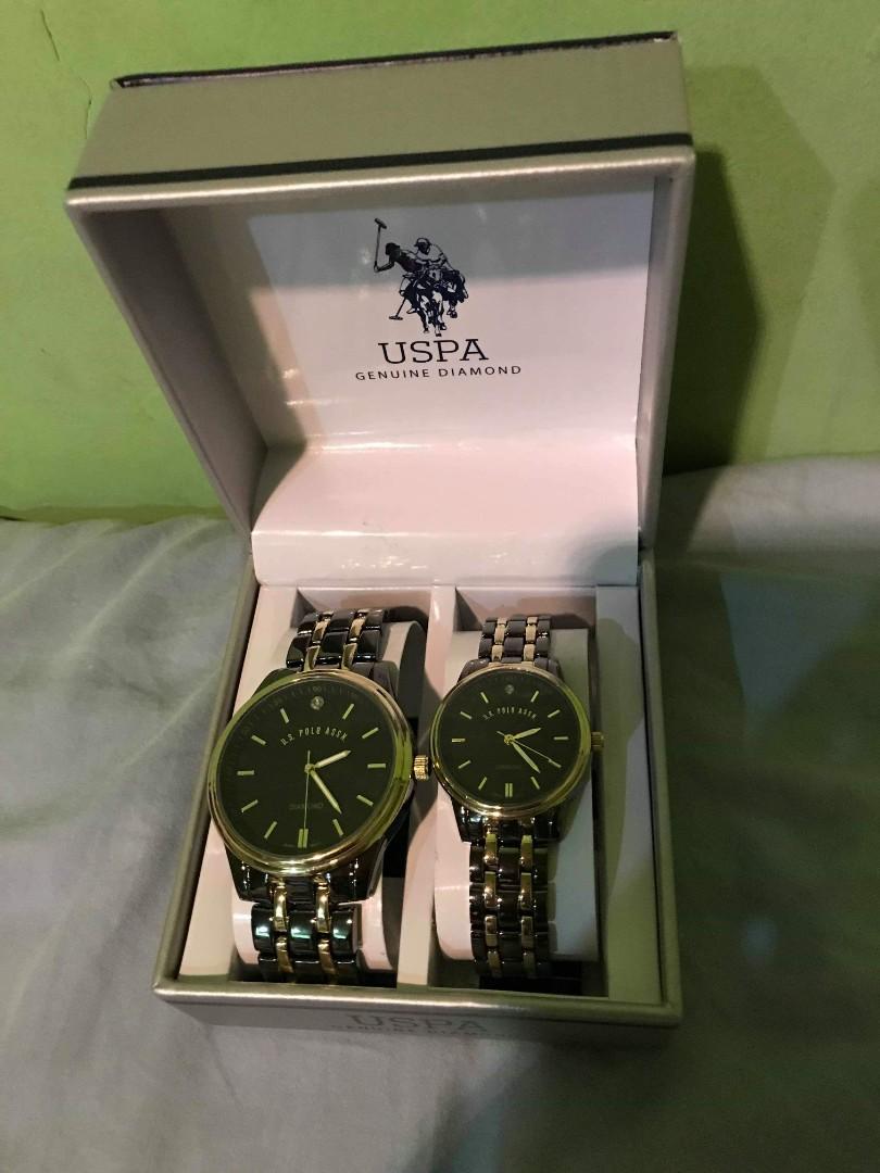 uspa genuine diamond watch