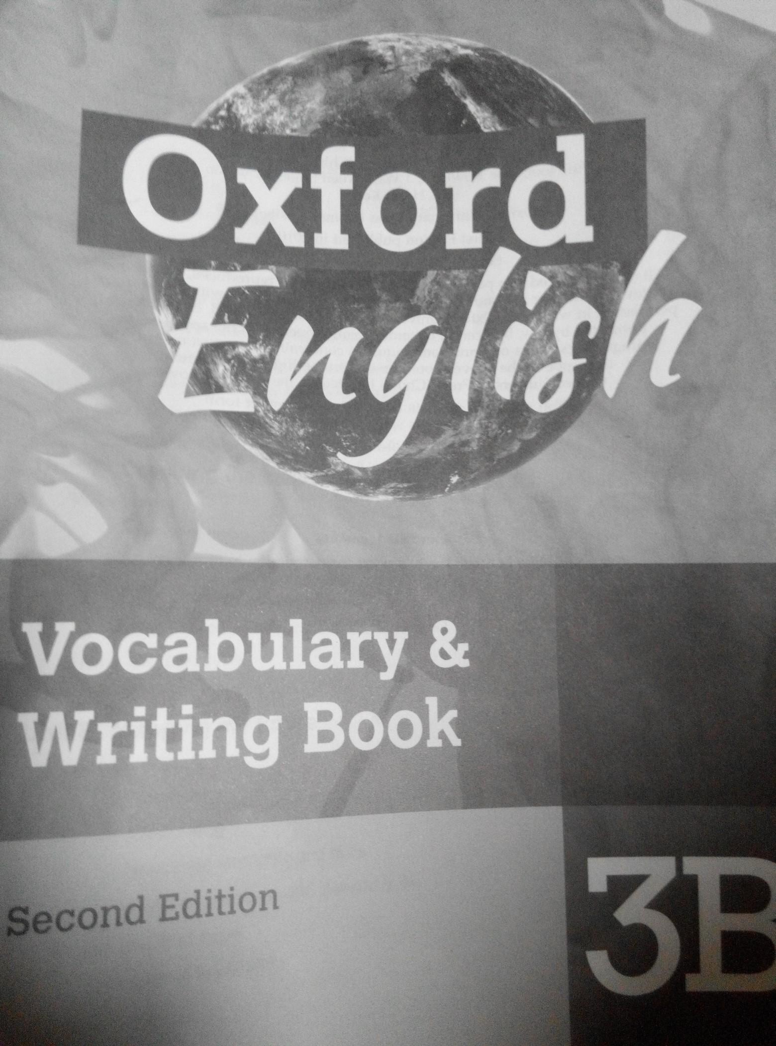 Oxford English Vocabulary And Writing Book Second Edition 3a3b