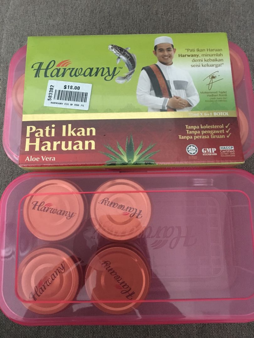 Pati Ikan Haruan With Aloe Vera Fish Essence With Aloe Vera