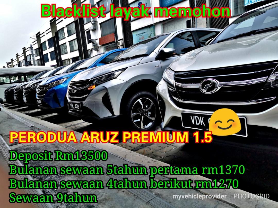 Perodua Aruz Premium X 1 5 Kalau Tidak Boleh Loan Bank Ada Budget Deposit Cars Cars For Sale On Carousell
