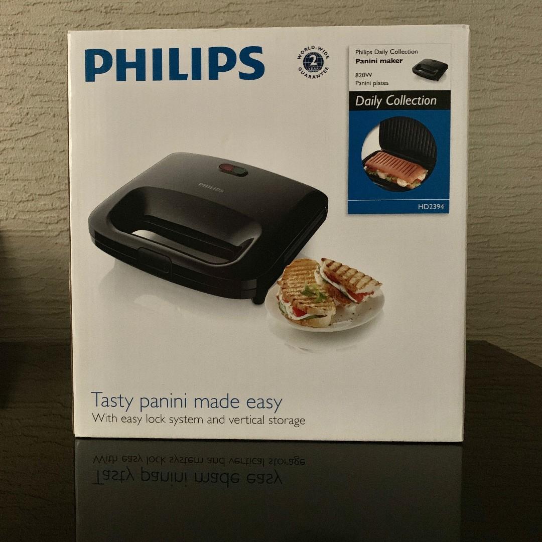 Philips Sandwich Maker Hd2394 91 Home Appliances Kitchenware On Carousell