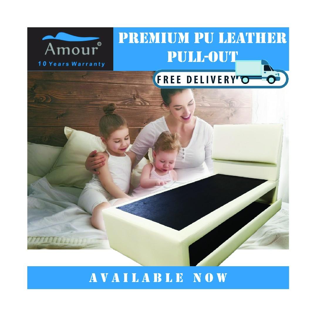 Pull Out Bed Trundle Bed Furniture Beds Mattresses On Carousell