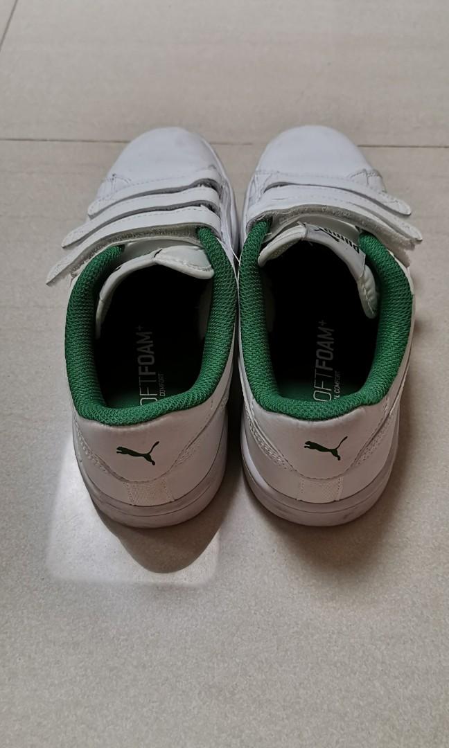 Puma soft foam green sale