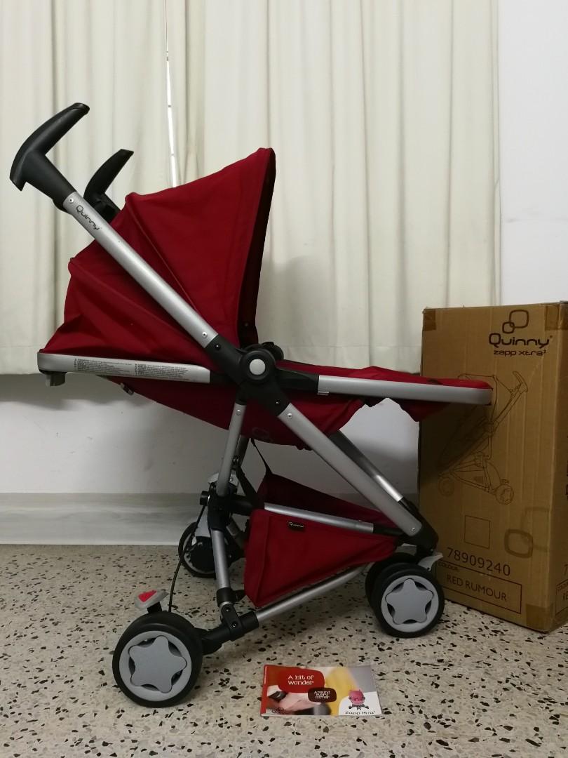 QUINNY ZAPP XTRA 2.0 LATEST VERSION Red Rumours Babies Kids Going Out Strollers on Carousell