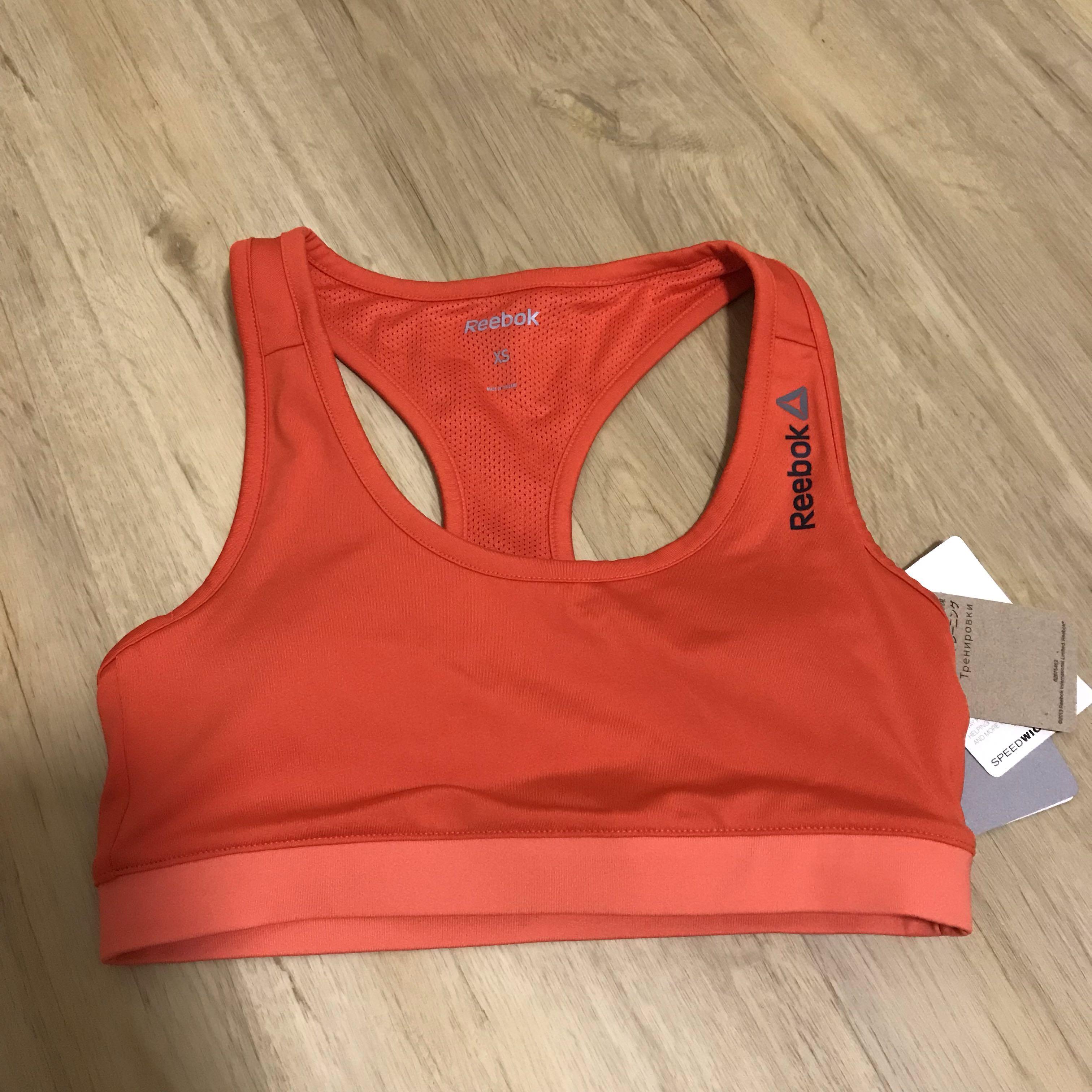 reebok sports bra, Women's Fashion, Activewear on Carousell