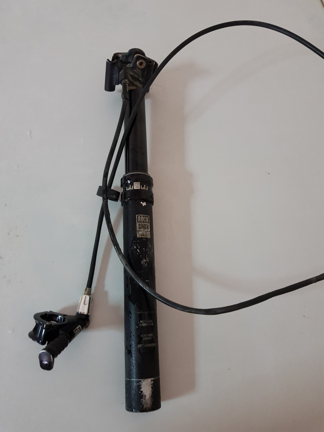 Reverb external on sale dropper post