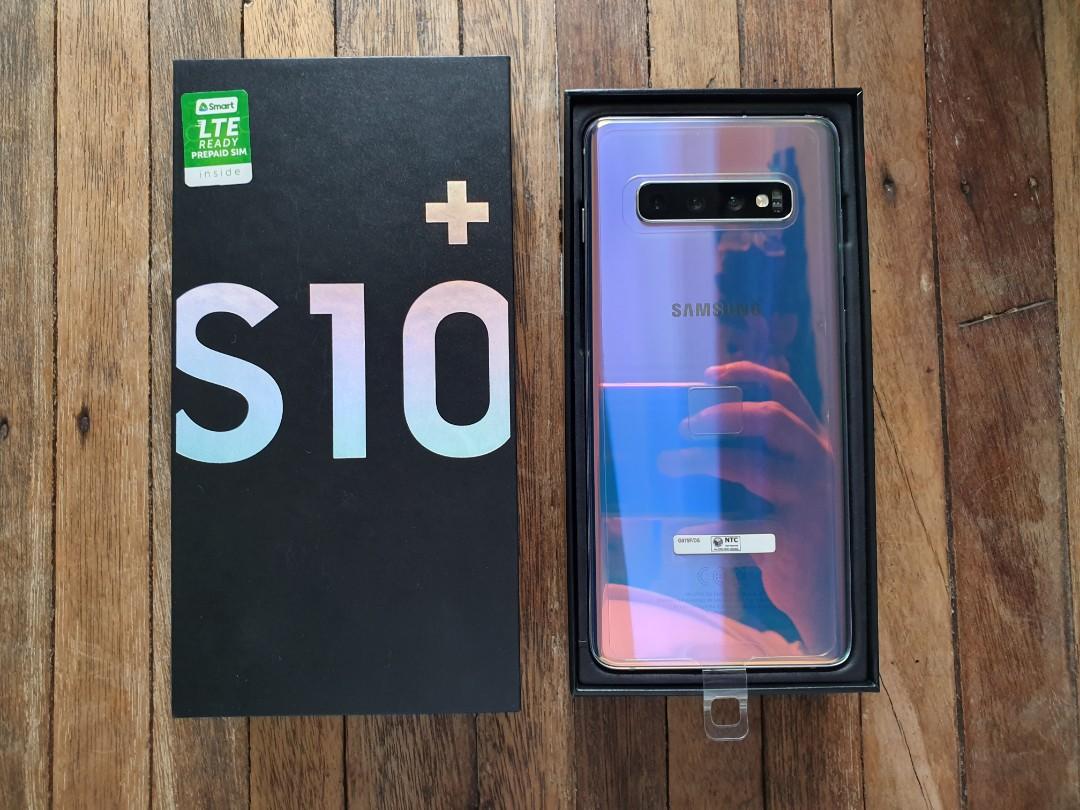 samsung s10 plus prism silver